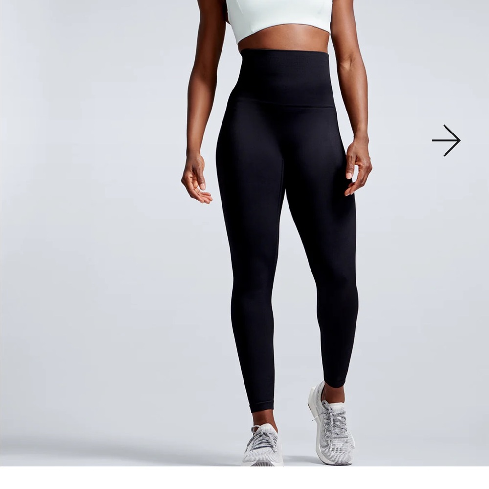 LNDR Black Chisel Super High-Rise 7/8 Leggings